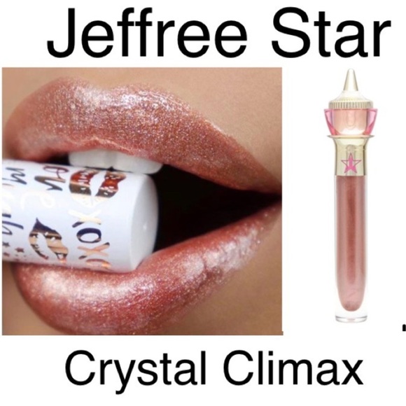 Jeffree Star Lipgloss in Crystal Climax Brand New in Box - Picture 1 of 14
